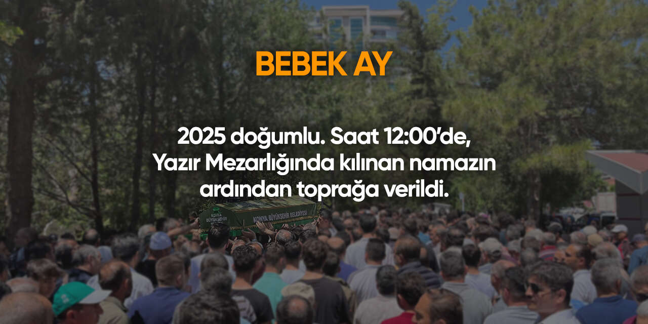 Konya'da bugün vefat edenler | 21 Kasım 2025 5